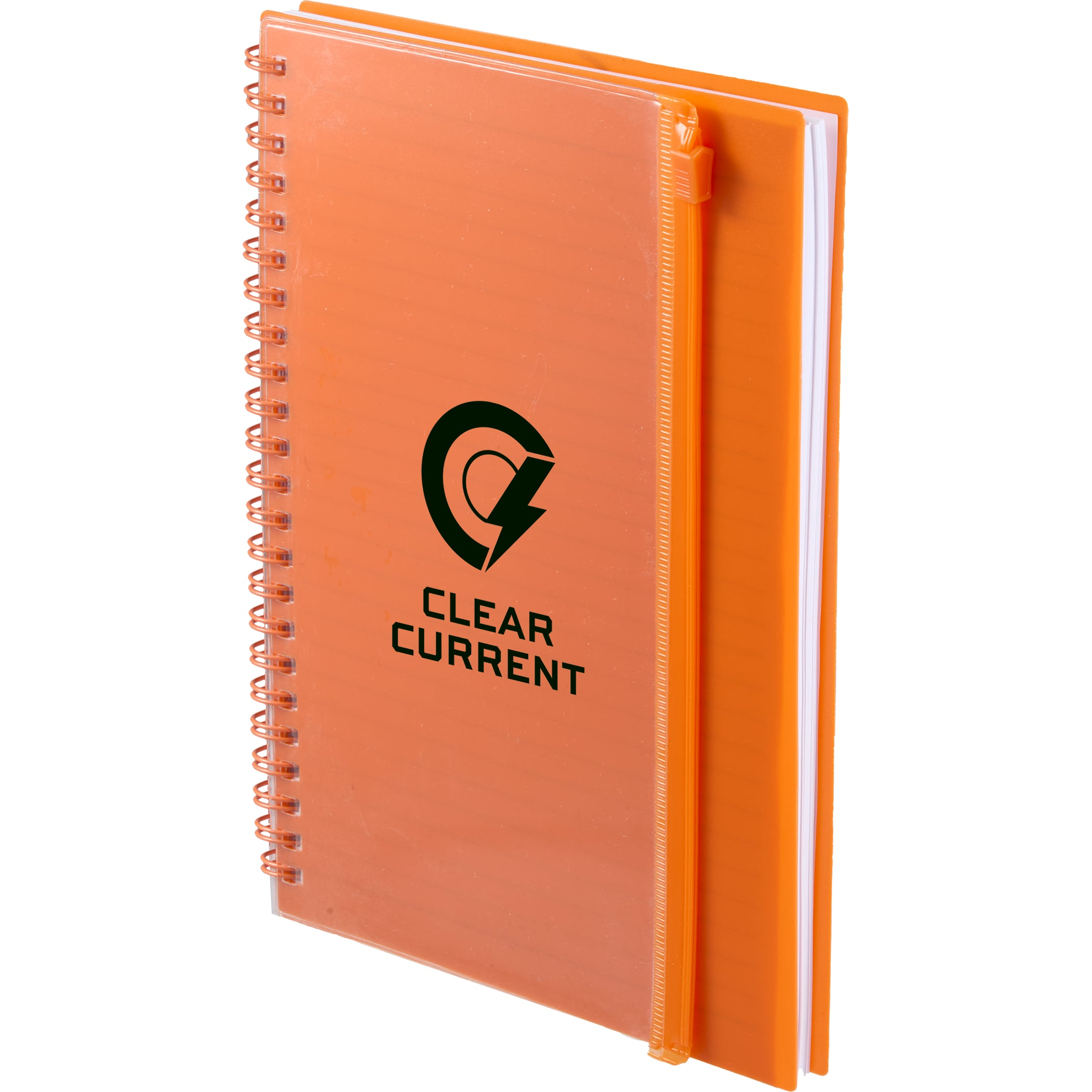 5.5" x 8.5" Spiral Notebook with Clear Pocket - Image 17