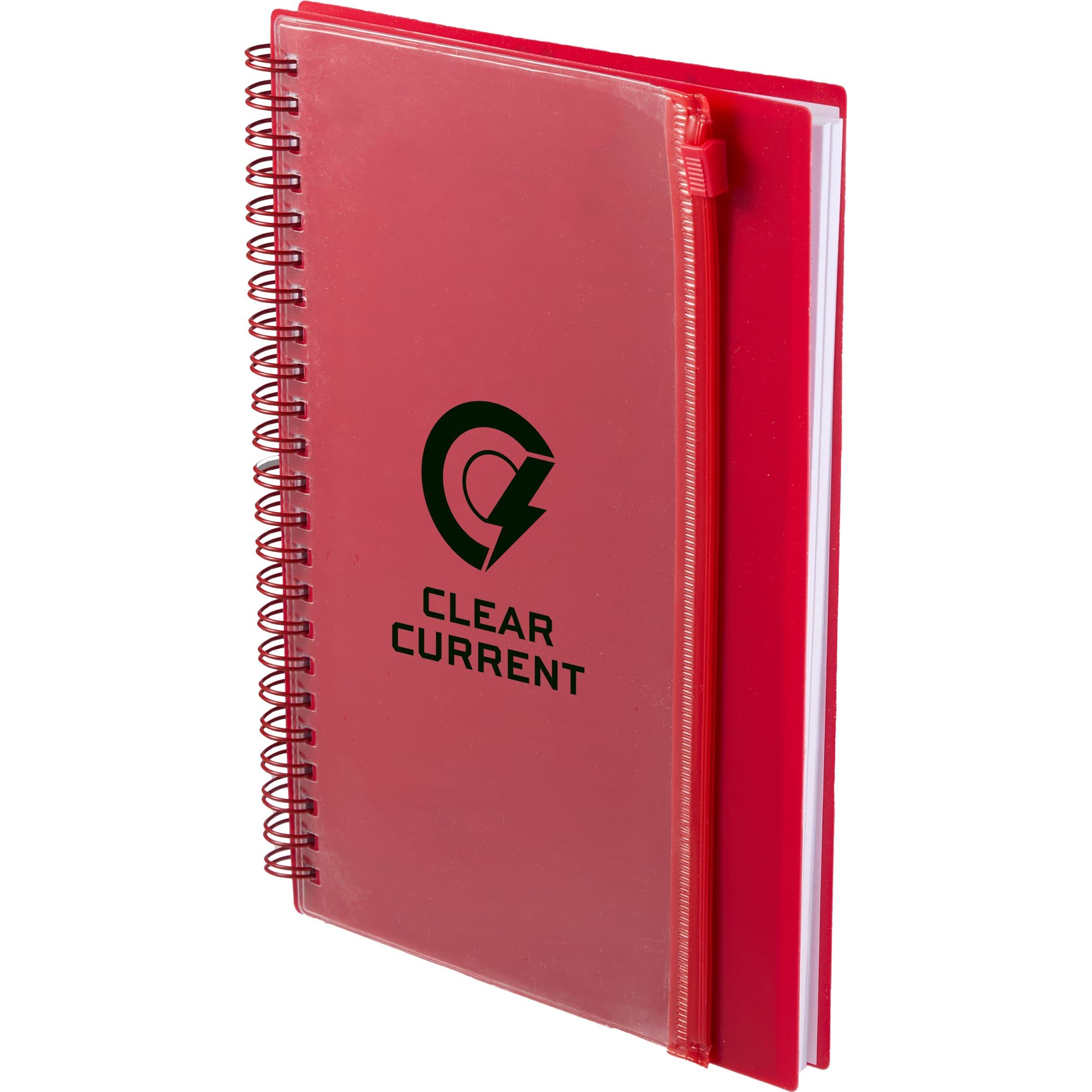 5.5" x 8.5" Spiral Notebook with Clear Pocket - Image 24