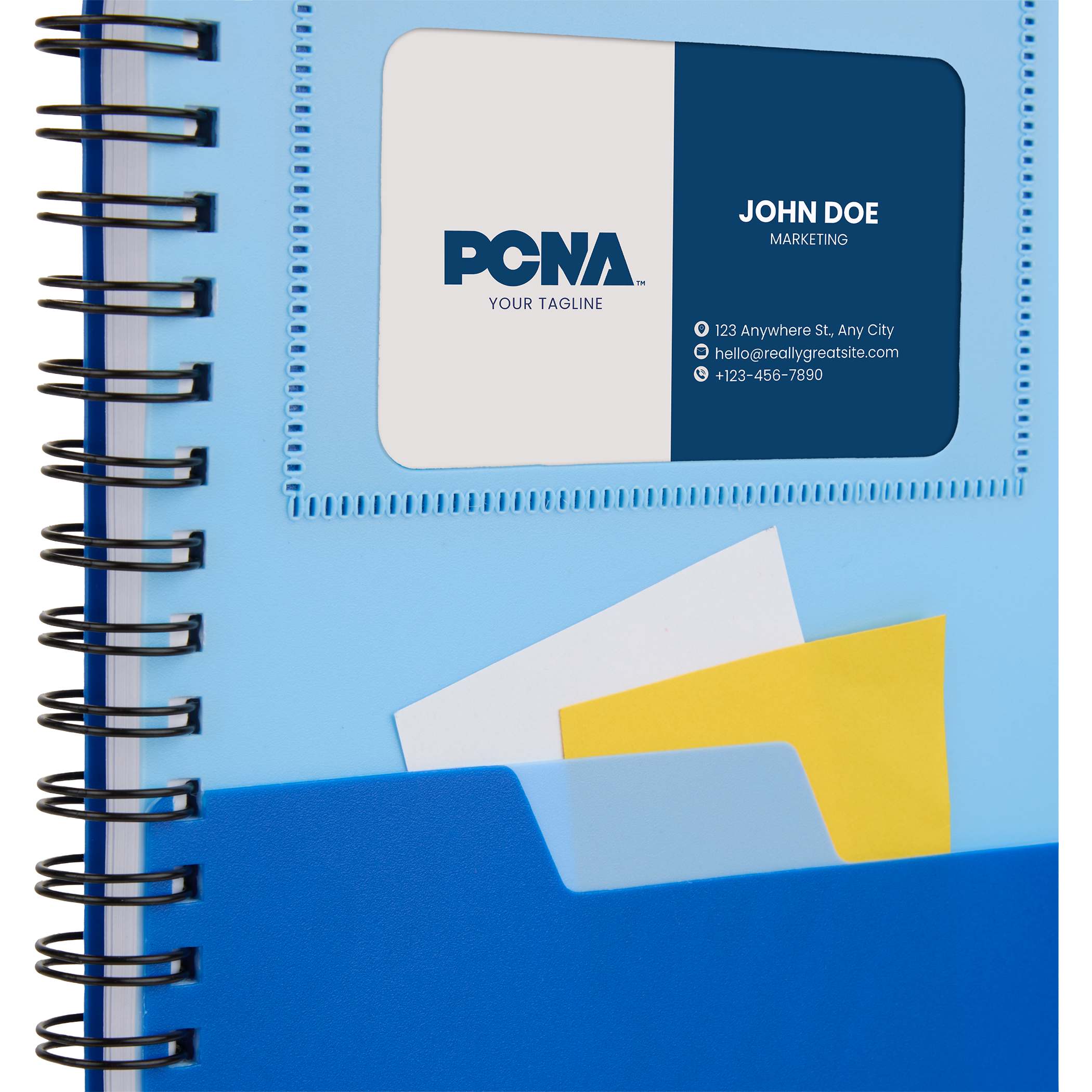 5" x 7" FSC® Recycled Stash Spiral Notebook - Image 13