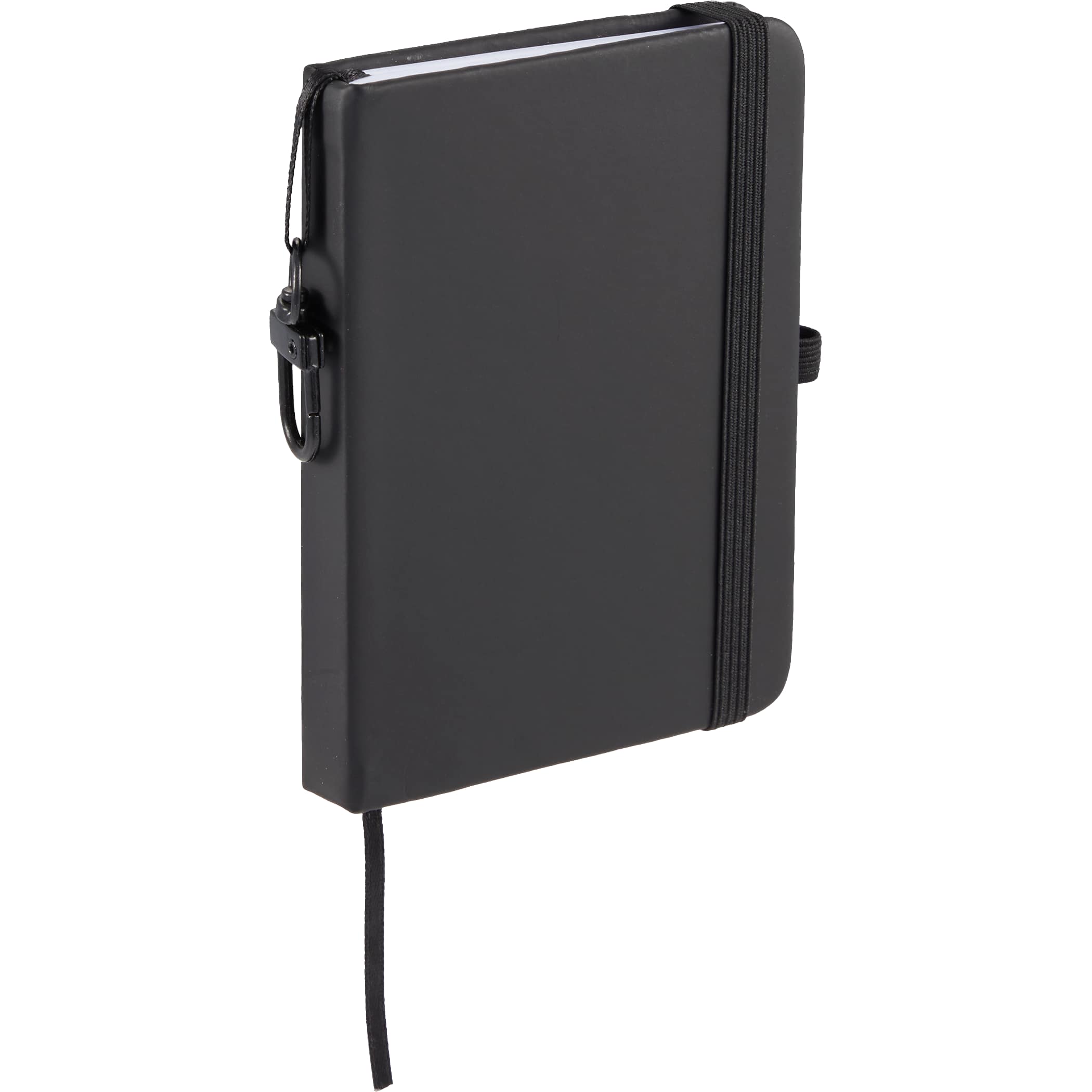 Mini Recycled Notebook with Clip - Image 3