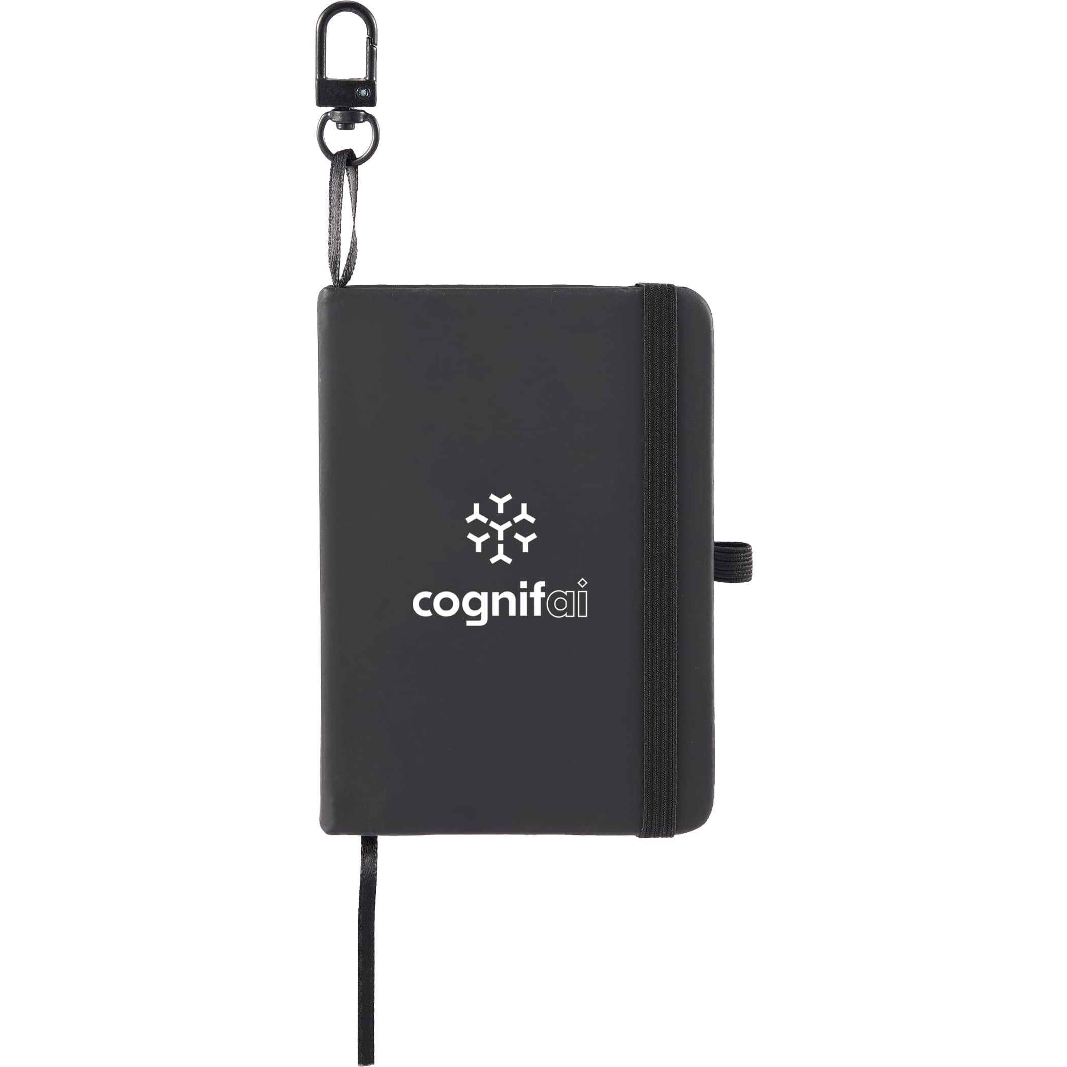 Mini Recycled Notebook with Clip